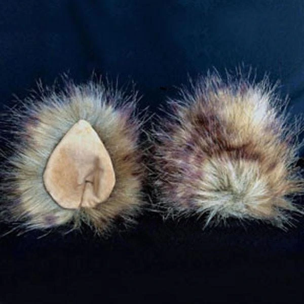 Kritter Klips Brown Fox Clip-on Ears 4 Kritter Klips Brown Fox Clip-on Ears