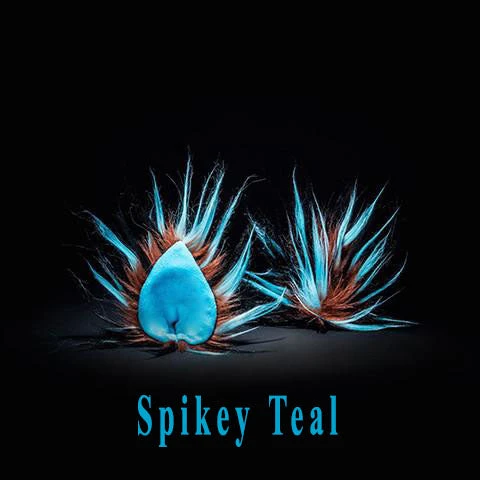 Kritter Klips Painted Latex Masks, Gloves, Feet & Costumes Furry Ears -Natural- Teardrop Style 24 Kritter Klips Painted Latex Masks, Gloves, Feet & Costumes Furry Ears -Natural- Teardrop Style