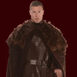 Underwraps Painted Latex Masks, Gloves, Feet & Costumes Renaissance Cape - Brown