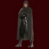 Underwraps Hooded Cape - Black Painted Latex Masks, Gloves, Feet & Costumes 1 Underwraps Hooded Cape - Black Painted Latex Masks, Gloves, Feet & Costumes