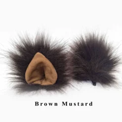 Kritter Klips Painted Latex Masks, Gloves, Feet & Costumes Furry Ears -Natural- Teardrop Style 79 Kritter Klips Painted Latex Masks, Gloves, Feet & Costumes Furry Ears -Natural- Teardrop Style