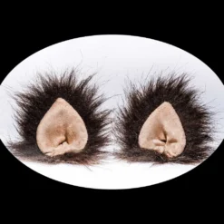 Kritter Klips Mini Brown Clip-on Ears