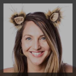 Kritter Klips Blonde Wildcat Clip-on Ears