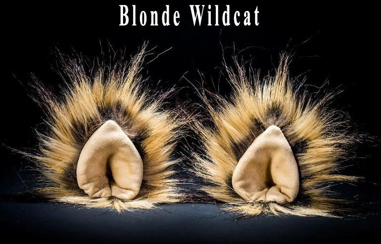 Kritter Klips Painted Latex Masks, Gloves, Feet & Costumes Furry Ears -Natural- Teardrop Style 10 Kritter Klips Painted Latex Masks, Gloves, Feet & Costumes Furry Ears -Natural- Teardrop Style