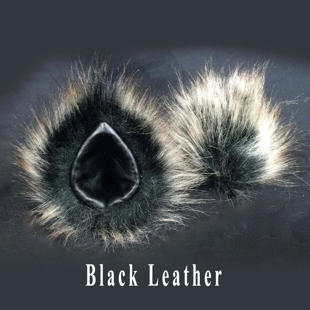 Kritter Klips Painted Latex Masks, Gloves, Feet & Costumes Furry Ears -Natural- Teardrop Style 34 Kritter Klips Painted Latex Masks, Gloves, Feet & Costumes Furry Ears -Natural- Teardrop Style