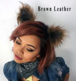 Kritter Klips Painted Latex Masks, Gloves, Feet & Costumes Furry Ears -Natural- Teardrop Style 86 Kritter Klips Painted Latex Masks, Gloves, Feet & Costumes Furry Ears -Natural- Teardrop Style