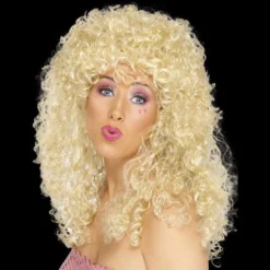 Smiffys Wigs, Lashes, Facial Hair, Furry Ears Boogie Babe