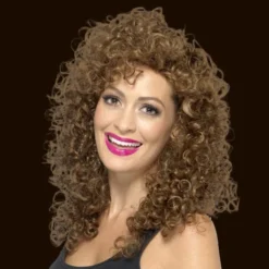 Smiffys Wigs, Lashes, Facial Hair, Furry Ears Boogie Babe