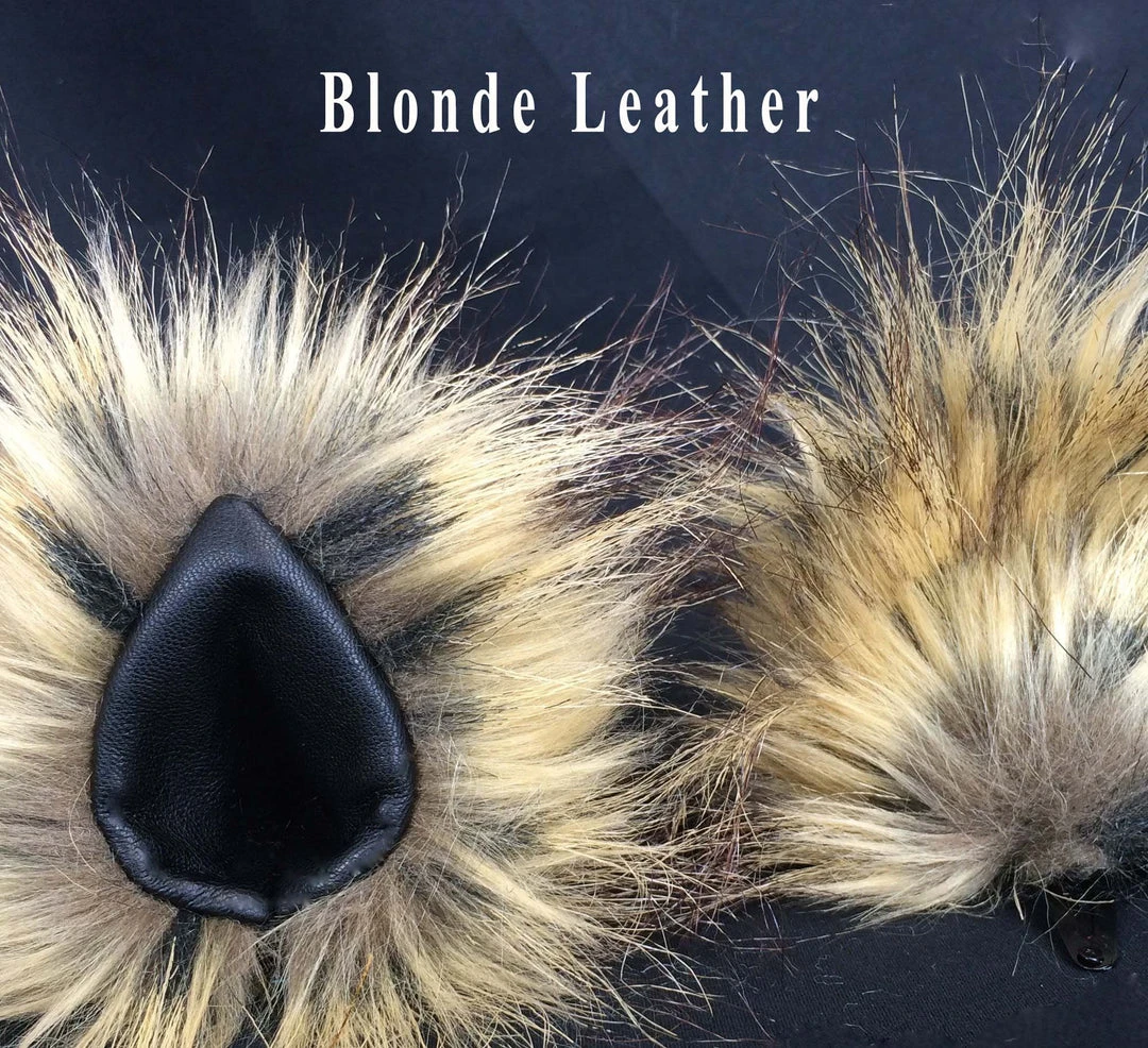 Kritter Klips Painted Latex Masks, Gloves, Feet & Costumes Furry Ears -Natural- Teardrop Style 39 Kritter Klips Painted Latex Masks, Gloves, Feet & Costumes Furry Ears -Natural- Teardrop Style