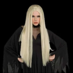 Rubies Costume Co. Long Blond Wig Wigs, Lashes, Facial Hair, Furry Ears