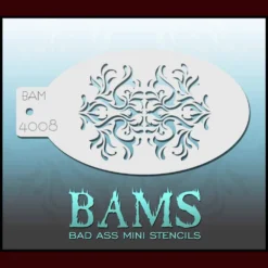 Graftobian Makeup Company Stencils Mini Stencil - Baroque