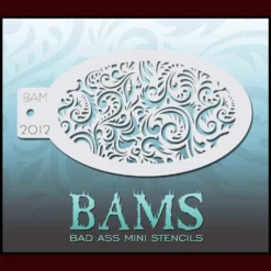 Graftobian Makeup Company Mini Stencil - Filigree