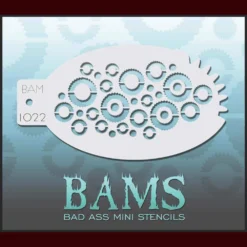 Graftobian Makeup Company Mini Stencil - Gears