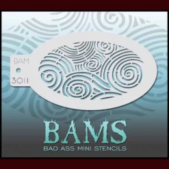 Graftobian Makeup Company Mini Stencil - Oceanic Mini Stencils