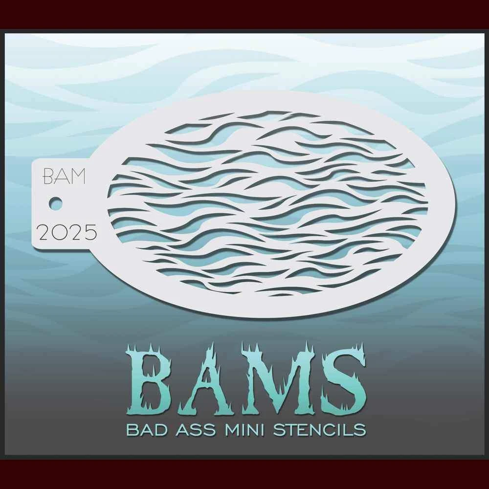 Graftobian Makeup Company Stencils Mini Stencil - Safari 3 Graftobian Makeup Company Stencils Mini Stencil - Safari