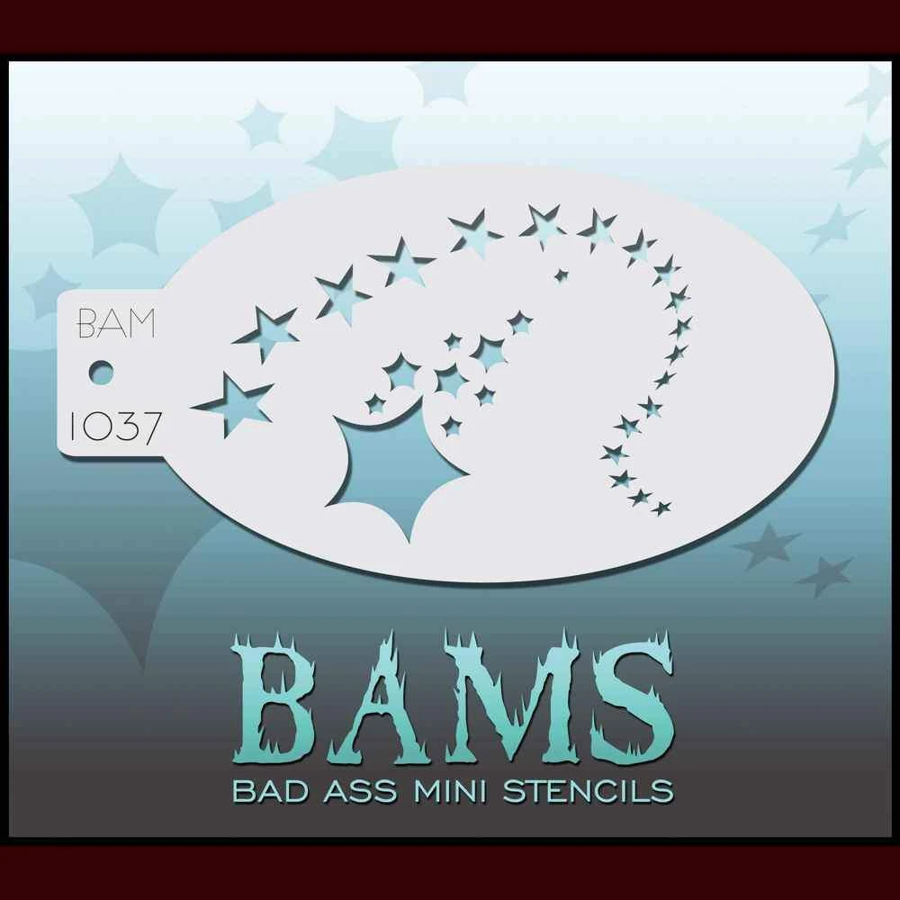 Graftobian Makeup Company Stencils Mini Stencil - Starburst 3 Graftobian Makeup Company Stencils Mini Stencil - Starburst