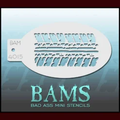 Graftobian Makeup Company Mini Stencil - Treads Stencils