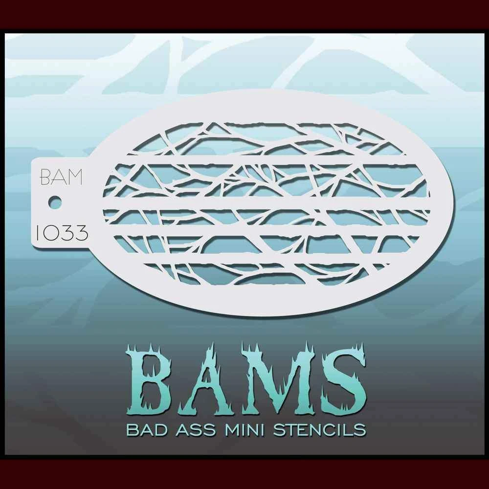 Graftobian Makeup Company Stencils Mini Stencil - Woods 3 Graftobian Makeup Company Stencils Mini Stencil - Woods