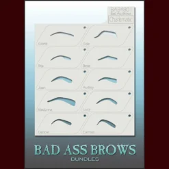 Graftobian Makeup Company Charismatic Eyebrow Stencils