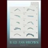 Graftobian Makeup Company Showy Eyebrow Stencils
