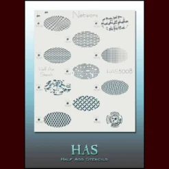 Graftobian Makeup Company Makeup & Tools 11 Sencil Set - Half Ass Stencils