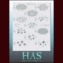 Graftobian Makeup Company Stencils 11 Sencil Set - Whimsy