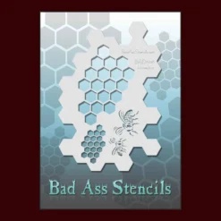 Graftobian Makeup Company Stencils Honeybuzz Full Sheet Stencil