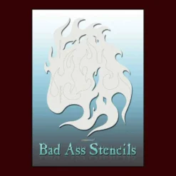 Graftobian Makeup Company Stencils Inferno Full Sheet Stencil