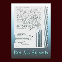 Graftobian Makeup Company Motherboard Full Sheet Stencil