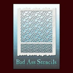 Graftobian Makeup Company Slither Full Sheet Stencil Stencils