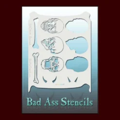Graftobian Makeup Company Bad Ass Stencils Makeup & Tools