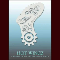 Graftobian Makeup Company Steamy Hot Wingz Stencil Stencils