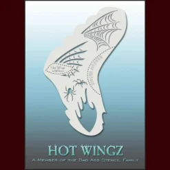 Graftobian Makeup Company Stencils Wicked Hot Wingz Stencil