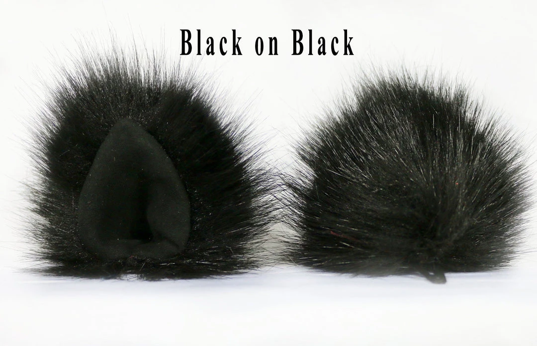 Kritter Klips Painted Latex Masks, Gloves, Feet & Costumes Furry Ears -Natural- Teardrop Style 45 Kritter Klips Painted Latex Masks, Gloves, Feet & Costumes Furry Ears -Natural- Teardrop Style