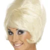 Smiffys Wigs, Lashes, Facial Hair, Furry Ears 60's Beehive