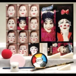 Graftobian Makeup Company Clown Creme Makeup Kit By Graftobian Makeup & Tools