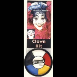 Graftobian Makeup Company Makeup & Tools Clown 5 Color Creme Wheel