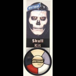 Graftobian Makeup Company Makeup & Tools Skull 5 Color Creme Wheel