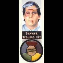 Graftobian Makeup Company Trauma And Bruise 5 Color Creme Wheel