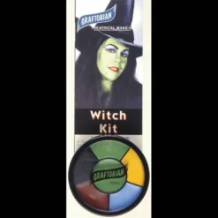 Graftobian Makeup Company Makeup & Tools Wicked Witch 5 Color Creme Wheel
