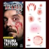Tinsley Transfers Animal Attack Injury Tattoo Sheet Injury FX