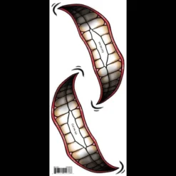 Tinsley Transfers Big Mouth - Chompers Temporary Tattoo