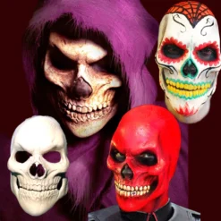Makeup And Creative Arts Bad Ass Skull Foam Latex Masks