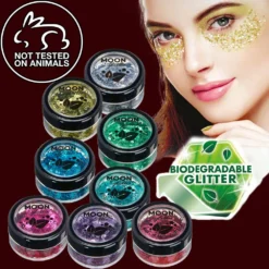 Moon Creations Makeup & Tools BIO Chunky Glitter 5g - Environmentally Friendly