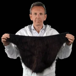 Zagone Studios Painted Latex Masks, Gloves, Feet & Costumes Dark Brown Fur Costume Collar