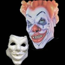 Woochie By Cinema Secrets Foam Latex Masks Evil Clown Prosthetic Mask By Woochie
