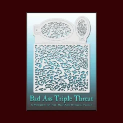 Graftobian Makeup Company Cat Man Do Triple Threat Stencil Set Stencils