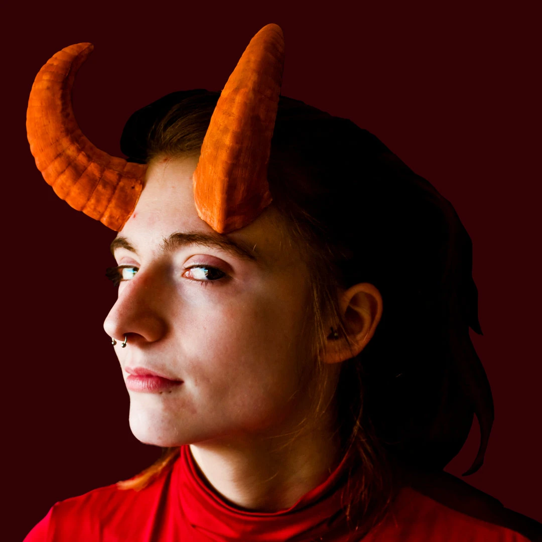 The Monkey Rodeo Cazuhl Horns Large 4 The Monkey Rodeo Cazuhl Horns Large