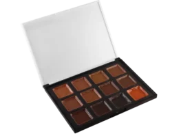 EBA European Body Art Makeup & Tools Encore 12 Color Master Palette - Deep Dark