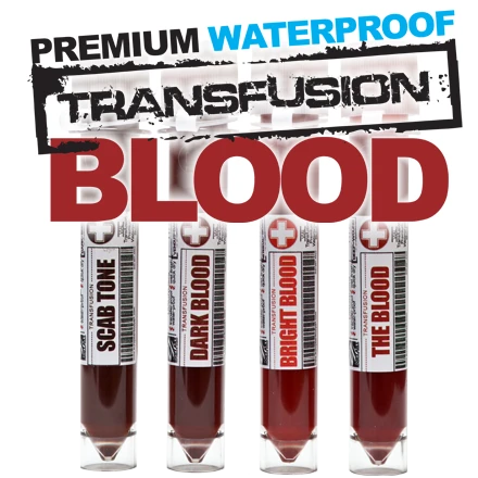EBA European Body Art Transfusion Blood By EBA Injury FX 3 EBA European Body Art Transfusion Blood By EBA Injury FX